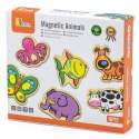 VIGA Drewniane Magnesy Zwierzęta zestaw 20 elementów