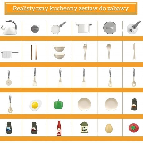 WOOPIE 56508 Zestaw Narzędzi Kuchennych 16el.