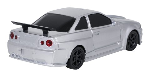 Autko R/C do Driftu 1:43 Srebrne + Akcesoria