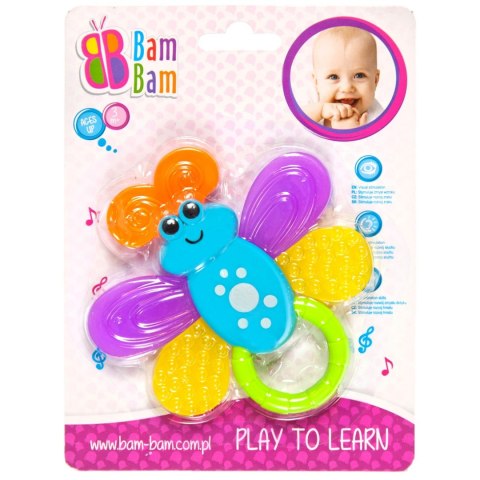 BAM BAM 359922 Grzechotka Motyl