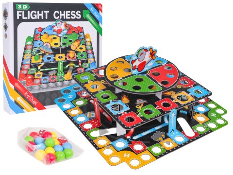 Gra Planszowa 3D Chińczyk