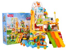 Klocki Konstrukcyjne Wesołe Miasteczko 235el.