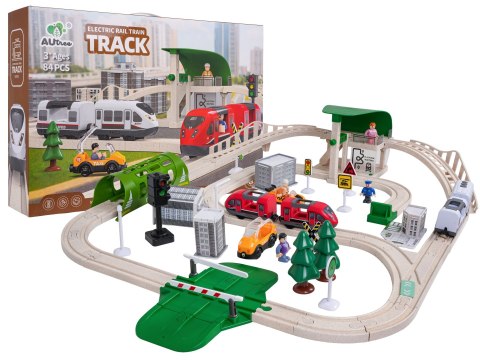 Kolejka Miasto z Funkcją Świateł i Dźwięku 80el.