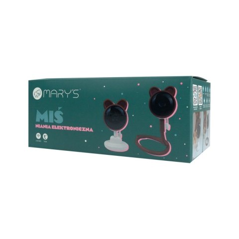 MARY'S MW61441 Niania kamera elektroniczna Miś brązowy WIFI TUYA