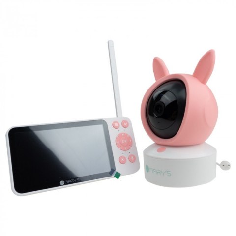 MARY'S MW61500 Niania kamera elektroniczna 2w1 Królik różowy WIFI TUYA