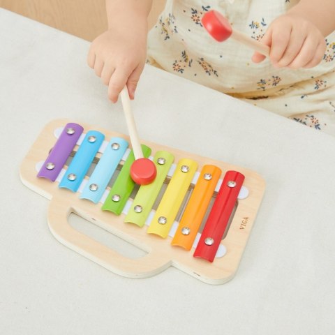 VIGA Cymbalki Drewniany Ksylofon - Odkryj Muzyczny Talent Swojego Malucha!