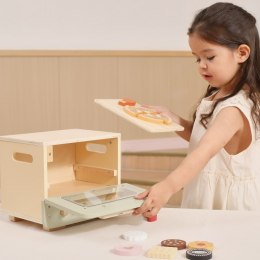 VIGA Drewniana Kuchnia Piekarnik Zestaw do Pieczenia Słodko-Pikantnych Potraw 12akc.