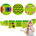 VIGA Tablica Sensoryczna Manipulacyjna Krokodyl Certyfikat FSC Montessori