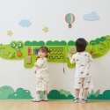 VIGA Tablica Sensoryczna Manipulacyjna Krokodyl Certyfikat FSC Montessori