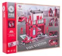 Zestaw Garaż Straż Pożarna + Akcesoria i Figurki