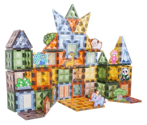 Zestaw Klocków Magnetycznych 116el.