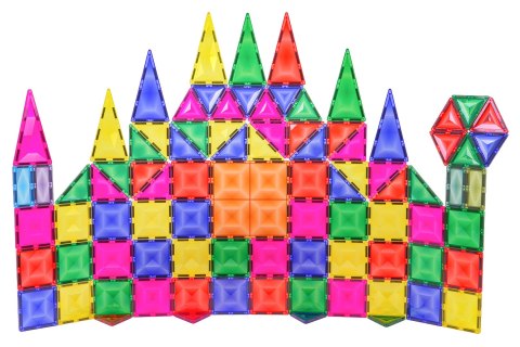 Zestaw Klocków Magnetycznych 3D 93el.