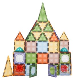 Zestaw Klocków Magnetycznych 3D z Podświetleniem 75el.