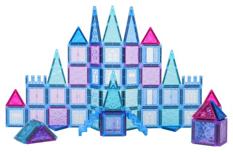 Zestaw Klocków Magnetycznych ICE SNOW 100el.