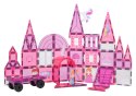 Zestaw Klocków Magnetycznych Różowy Zamek Księżniczki 58el.