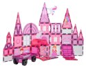 Zestaw Klocków Magnetycznych Różowy Zamek Księżniczki 58el.