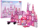 Zestaw Klocków Magnetycznych Różowy Zamek Księżniczki 58el.