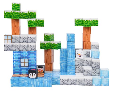 Zestaw Kostek, Klocków Magnetycznych 113el.