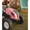 FALK 2056L Traktor Country Star z przyczepą różowy