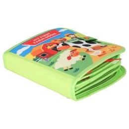 Książeczka sensoryczna edukacyjna manipulacyjna farma