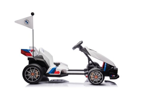 Pojazd Gokart BMW z Funkcją Driftu Biały