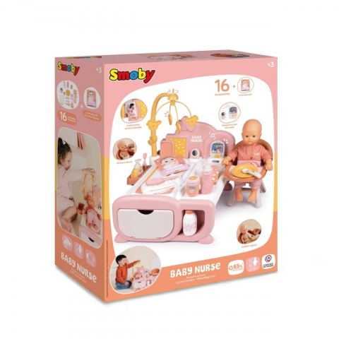 SMOBY Baby Nurse Elektroniczny Kącik Opiekunki
