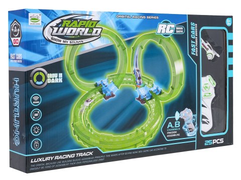 Tor Wyścigowy Świecący w Ciemności 25el.