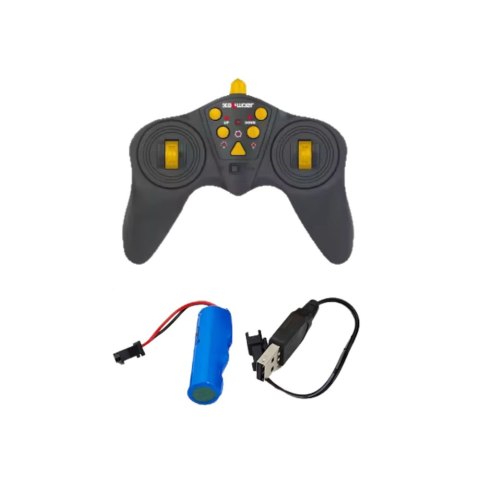 Ciężarówka Budowlana Wywrotka Zdalnie Sterowana RC Światła LED 1:18