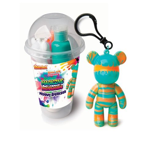 DUMEL DD 30620 Magiczne malowanie - misiowy breloczek