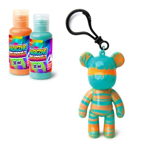 DUMEL DD 30620 Magiczne malowanie - misiowy breloczek