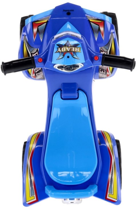 Jeździk dla dziecka na roczek Quad niebieski