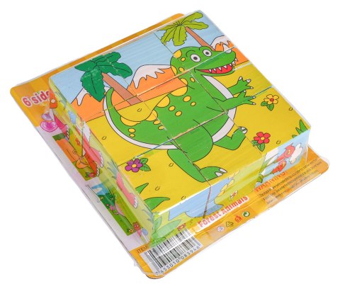 Klocki Drewniane Dla Najmłodszych Edycja Dinozaury