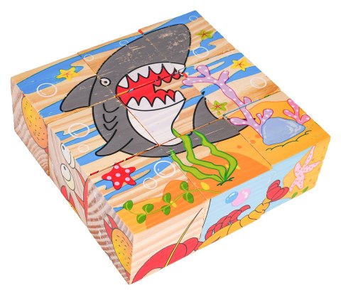 Klocki Drewniane Dla Najmłodszych Edycja Ocean