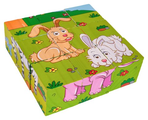 Klocki Drewniane Dla Najmłodszych Edycja Safari