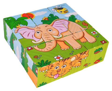 Klocki Drewniane Dla Najmłodszych Edycja Safari