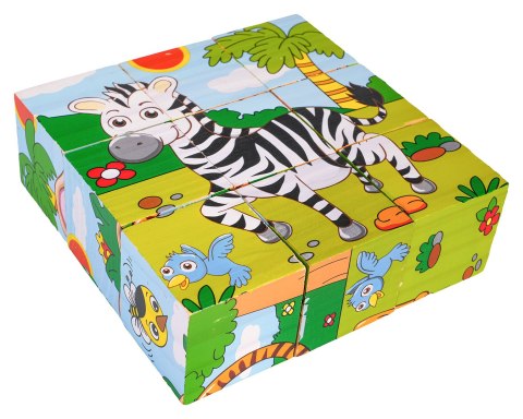 Klocki Drewniane Dla Najmłodszych Edycja Safari