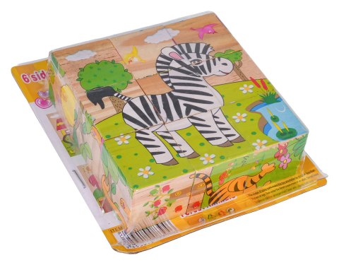 Klocki Drewniane Dla Najmłodszych Edycja Zwierzątka
