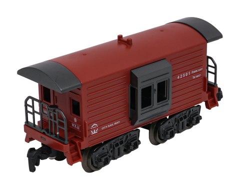 Kolejka Retro z Funkcją Świateł, Dźwięku i Dymu 216cm