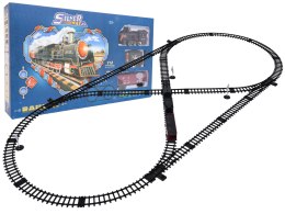 Kolejka z Pociągami z Funkcją Dymu, Świateł i Dźwięku