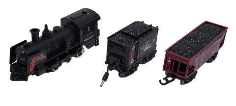 Kolejka Retro z Funkcją Dymu, Świateł i Dźwięku