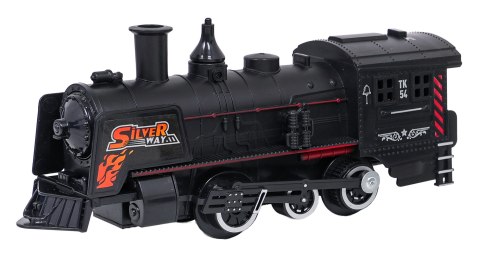 Kolejka Retro z Funkcją Dymu, Świateł i Dźwięku