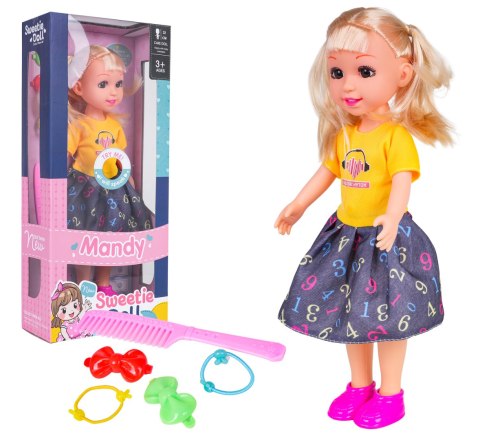 Lalka Mandy + Akcesoria