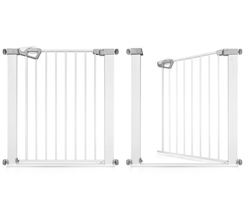 MILLY MALLY 6576 Bramka zabezpieczająca - barierka na schody Guardy 83 White
