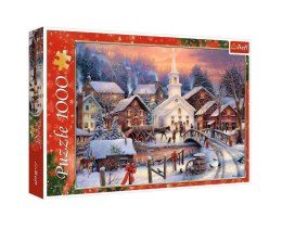 Puzzle - 1000 XMAS - Białe Święta - Trefl 10602