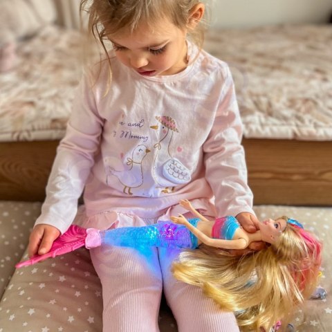 WOOPIE Lalka Syrenka Gina Magiczna Tęczowa z Akcesoriami