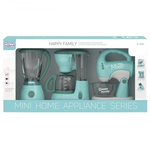 WOOPIE Zestaw AGD dla Dzieci 3w1 Mikser Blender Robot Kuchenny