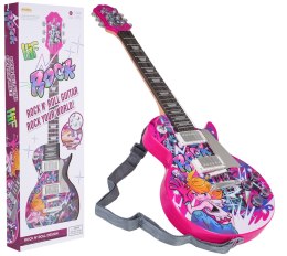 Zestaw Gitara Różowa