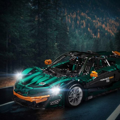 Zestaw Klocków Auto Sportowe Zielone 3268el.