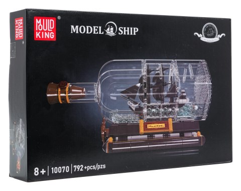 Zestaw Klocków Statek Piracki w Butelce 822el.