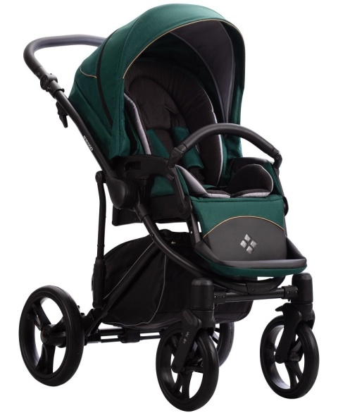 BRESSO ONYX 05/CZM/FLEXY Bebetto wózek 2w1 wielofunkcyjny głęboko-spacerowy